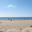 La spiaggia di Cap d'Agde al mattino